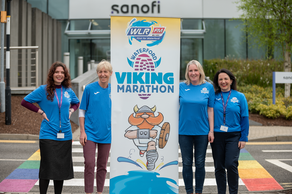Sanofi sponsorship of the Waterford Viking Marathon 2023