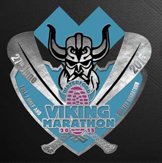 waterford viking marathon medal 2015